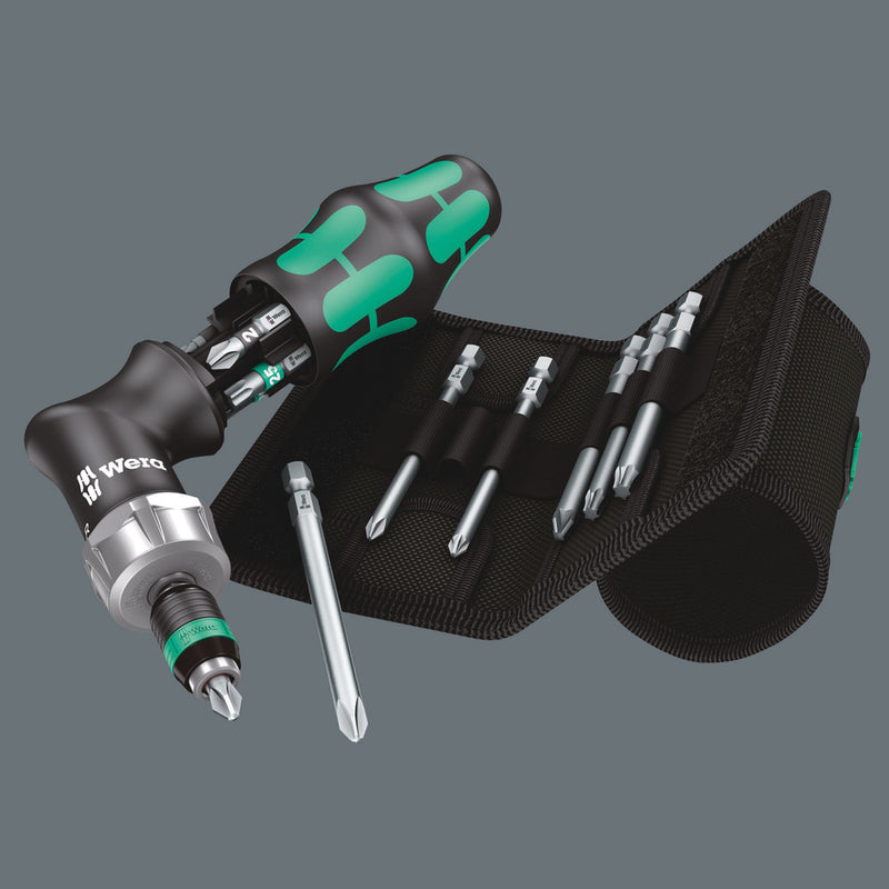 Wera 05051031001 Kraftform Kompakt Pistol RA 4, 13 pieces