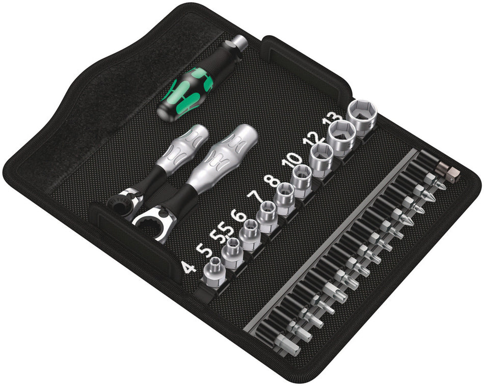 Wera 05135918001 Kraftform Kompakt Zyklop Mini 2, 27 pieces