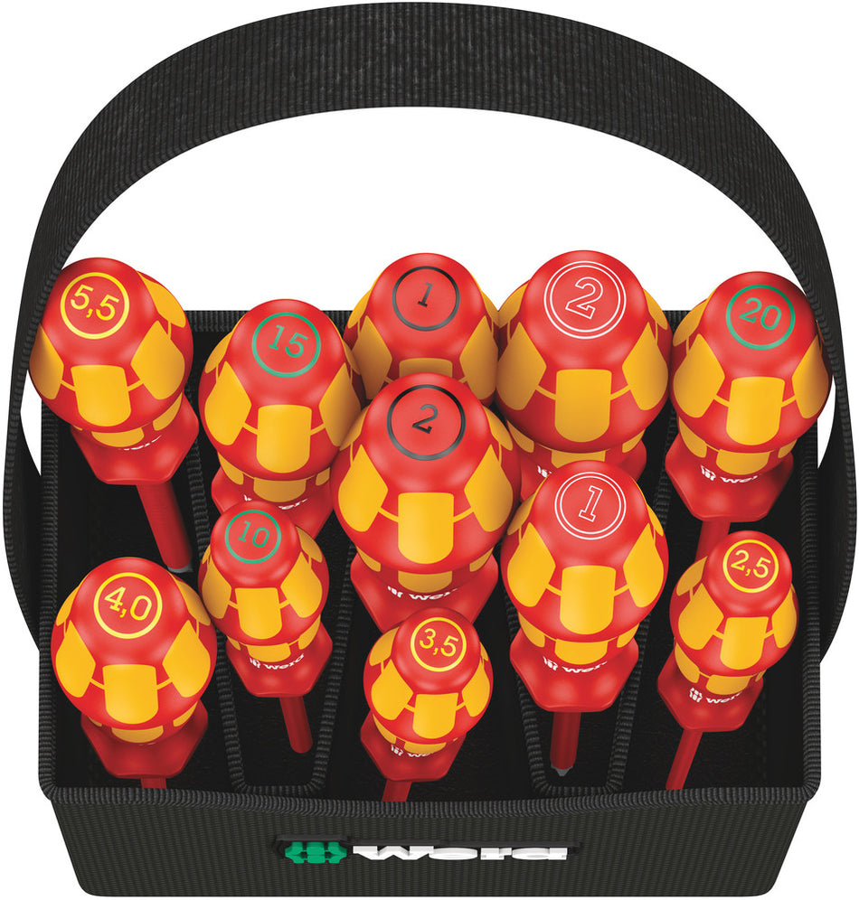 Wera 05004310001 Kraftform 2go 100, 11 pieces