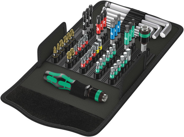 Wera 05057460001 Kraftform Kompakt 100, 52 pieces