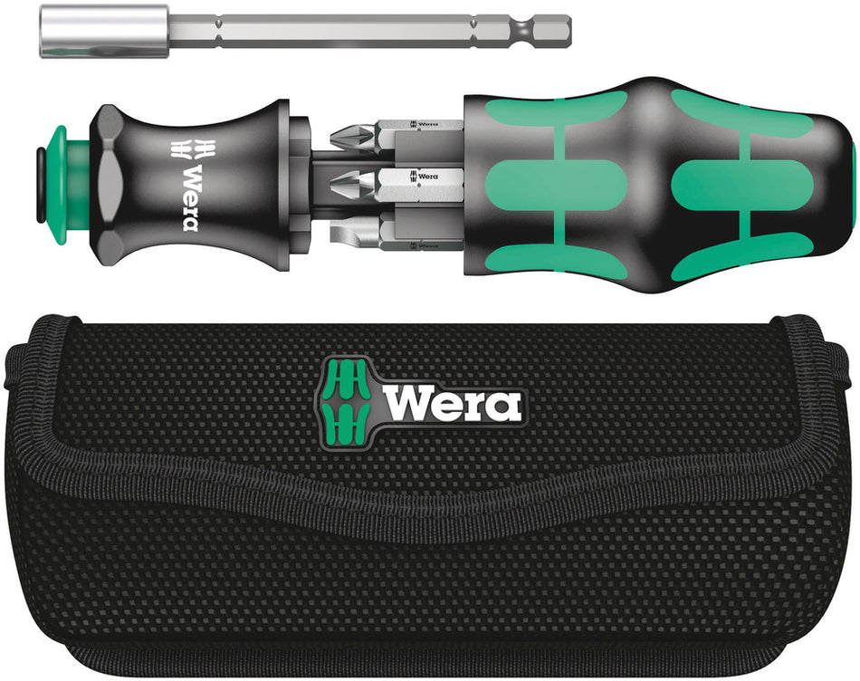 Wera 05134491001 Kraftform Kompakt 28 with pouch, 6 pieces