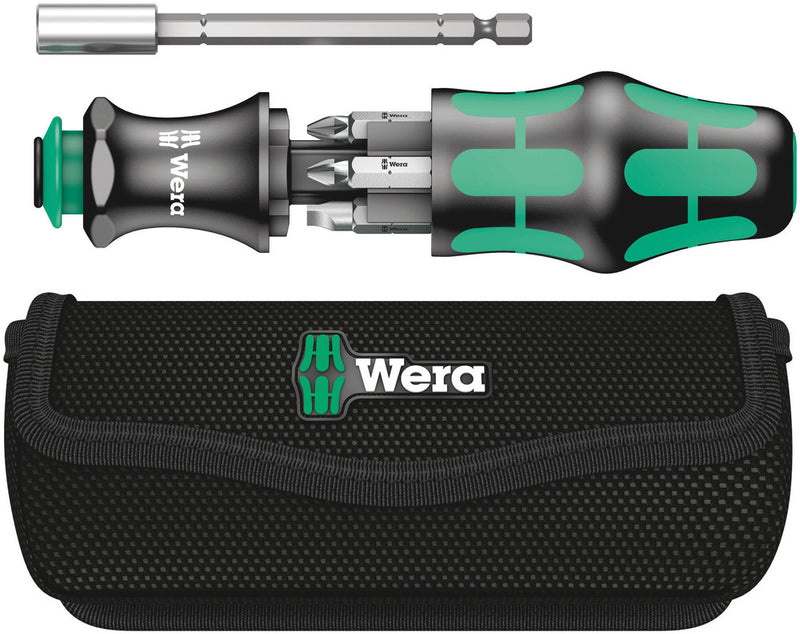 Wera 05134491001 Kraftform Kompakt 28 with pouch, 6 pieces