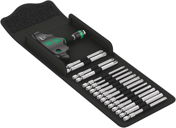 Wera 05057470001 Kraftform Kompakt 400, 17 pieces