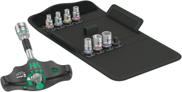 Wera 05057474001 Kraftform Kompakt 400 RA Imperial Set 2, 9 pieces