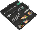 Wera 05134013001 Kraftform Kompakt F 1 screwdriving tool set for window installation, 36 pieces