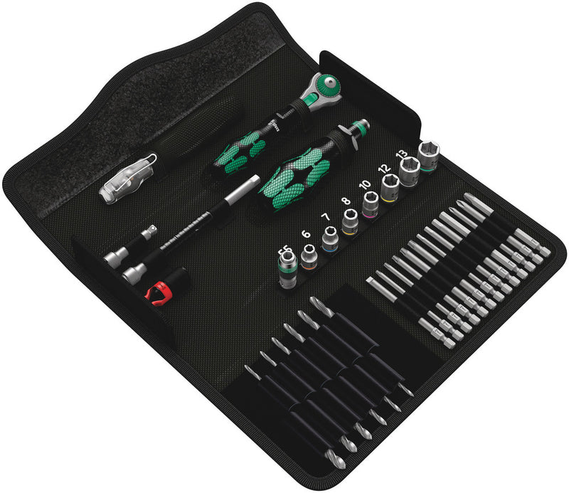 Wera 05135928001 Kraftform Kompakt M 1 Metal, 39 pieces