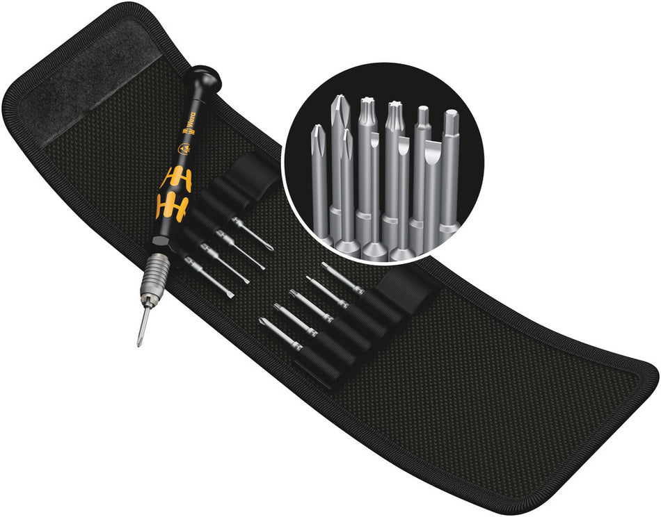Wera 05073670001 Kraftform Kompakt Micro 11 ESD 1, 11 pieces