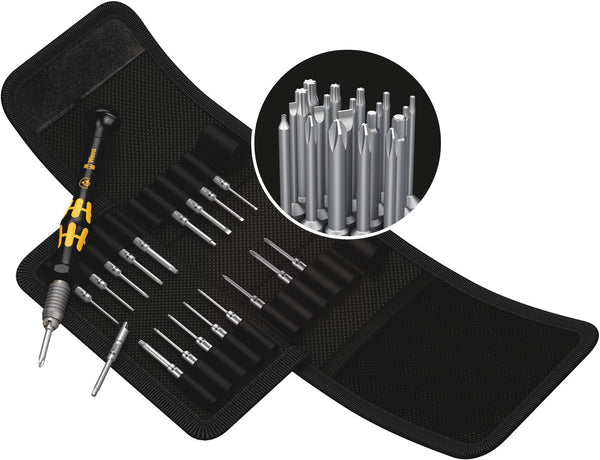 Wera 05073671001 Kraftform Kompakt Micro 20 ESD 1, 20 pieces