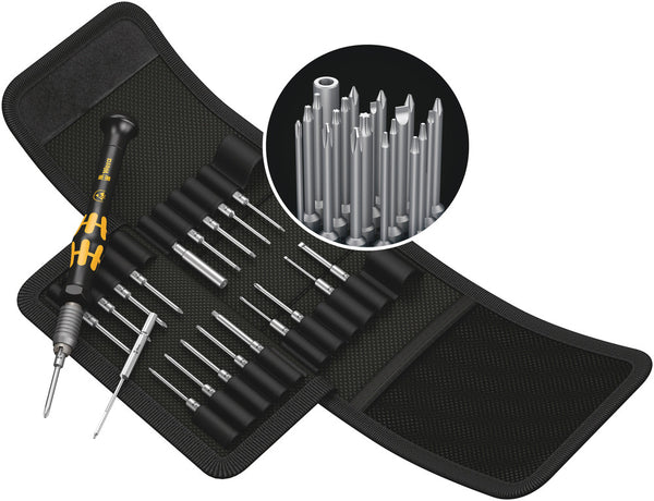 Wera 05135973001 Kraftform Kompakt Micro 21 ESD 1, 21 pieces