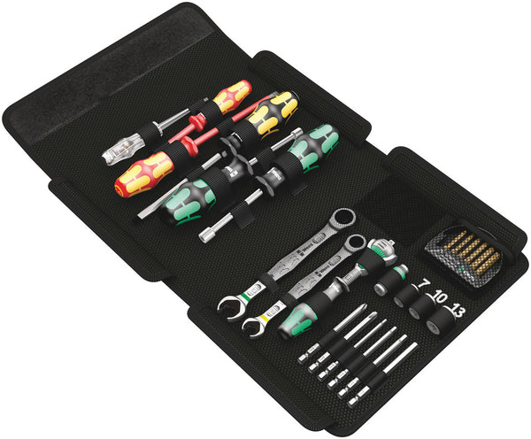 Wera 05135927001 Kraftform Kompakt SH 1 PlumbKit, 25 pieces