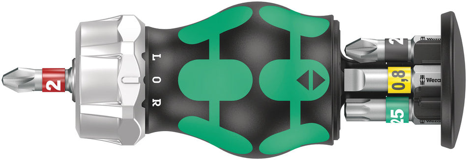 Wera 05008884001 Kraftform Kompakt Stubby magazine RA 2, 6 pieces