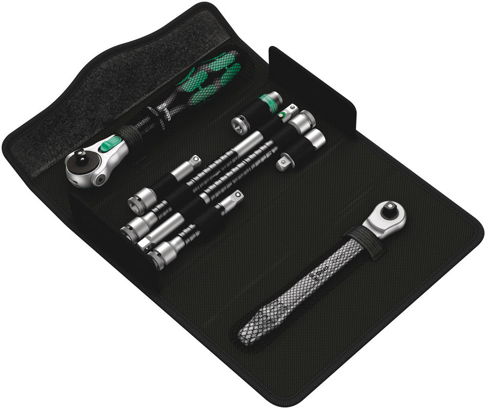 Wera 05135949001 Kraftform Kompakt Zyklop MS1 Metal/Speed 1/4", 8 pieces