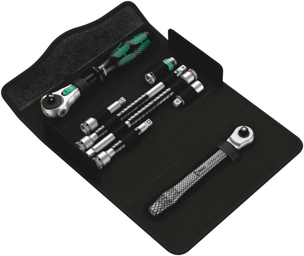 Wera 05135949001 Kraftform Kompakt Zyklop MS1 Metal/Speed 1/4", 8 pieces