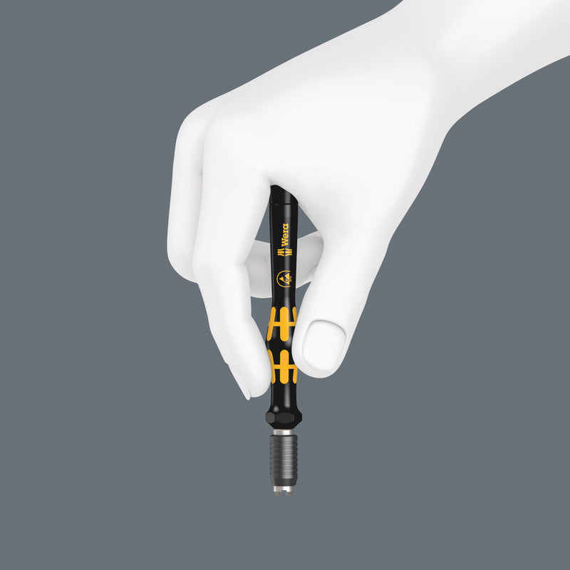 Wera 05300004001 1013 Kraftform Micro ESD Bitholding screwdriver, 97 mm
