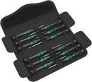 Wera 05073675001 Kraftform Micro 12 Universal 1 screwdriver set for electronic applications, 12 pieces