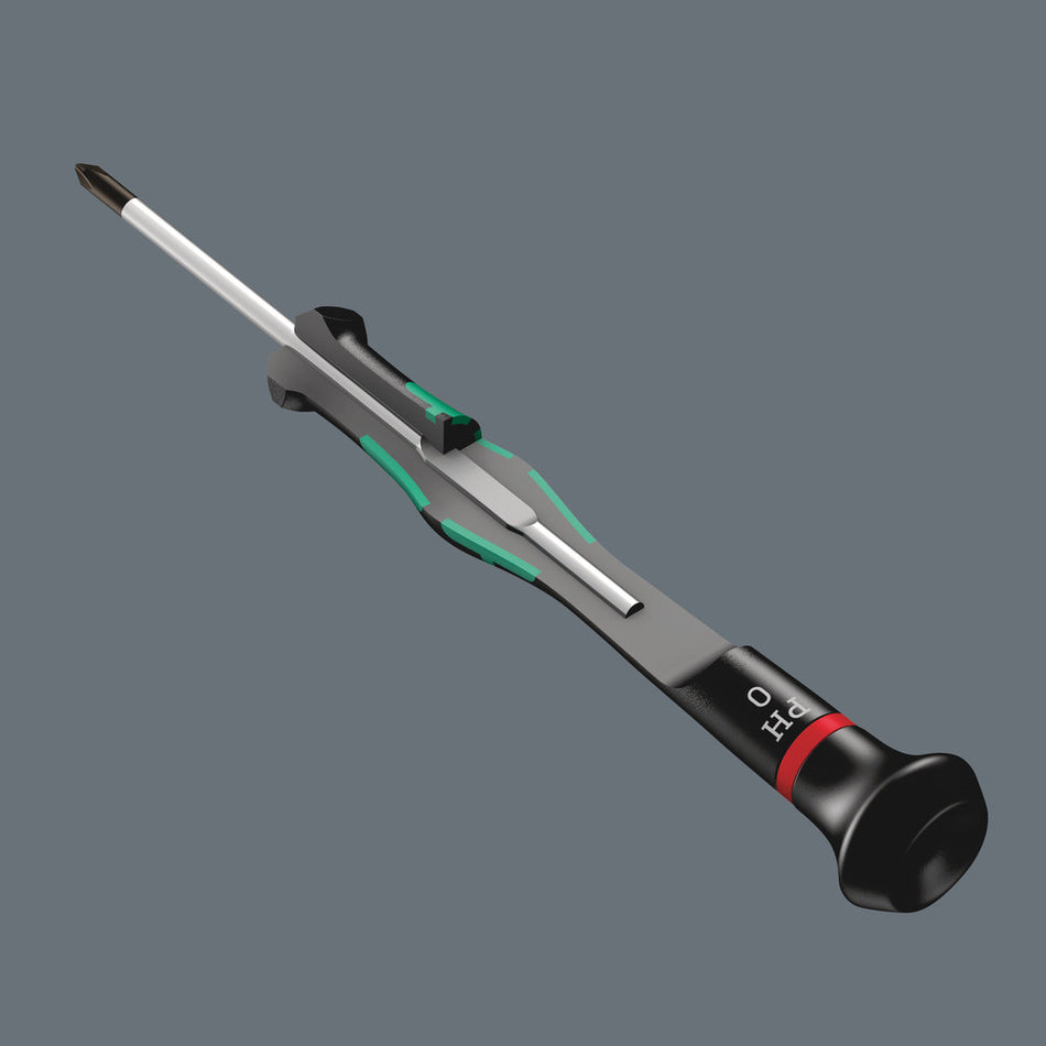 Wera 05118007001 2035 Screwdriver for slotted screws for electronic applications, 0.40 x 2 x 100 mm