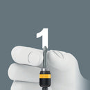 Wera 05074820001 Series 7400 ESD Kraftform pre-set, adjustable torque screwdrivers (0,1-1,5 Nm) with Rapidaptor quick-release chuck, handle size 89 mm, 7450 ESD x 0.1 Nm x 0.1-0.34 Nm