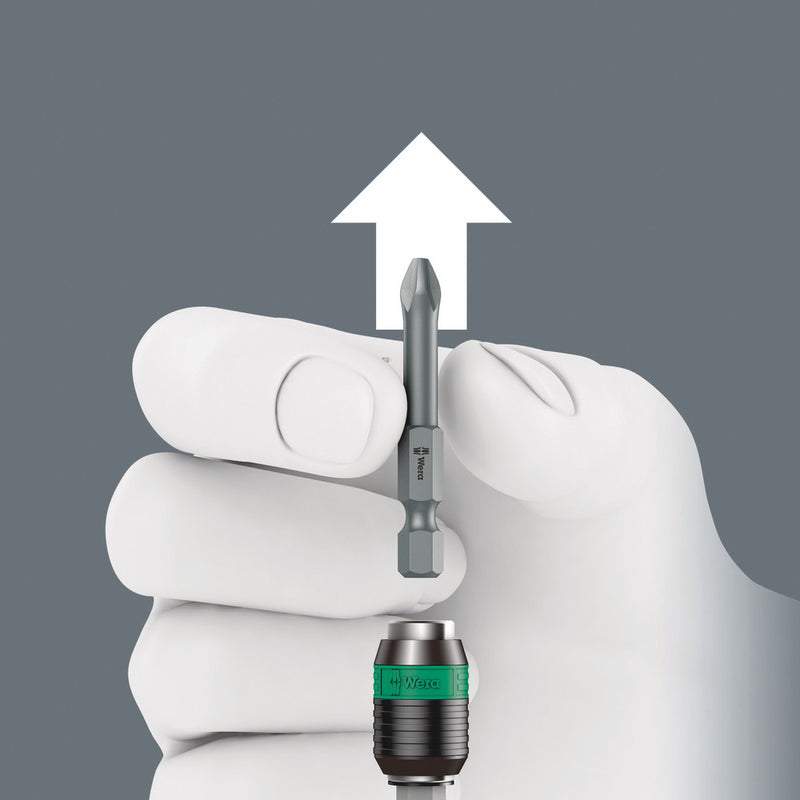 Wera 05074790001 Series 7400 Kraftform pre-set, adjustable torque screwdrivers (0,1-1,5 Nm) with Rapidaptor quick-release chuck, handle size 89 mm, 7450 x 0.1 Nm x 0.1-0.34 Nm
