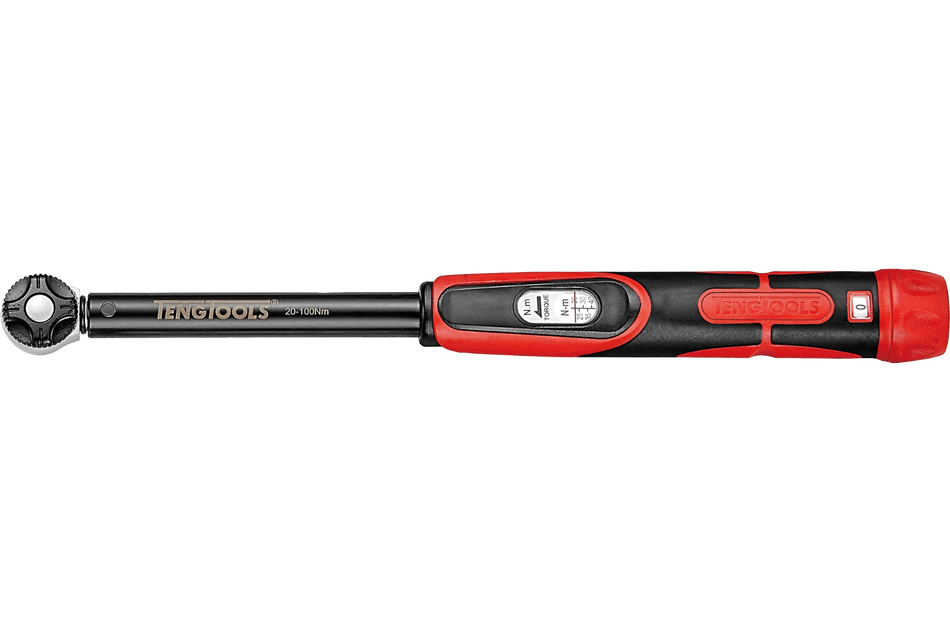Teng Tools 1292P100 Torque Wrench 1/2in Drive 100Nm