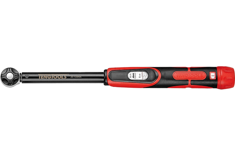 Teng Tools 1292P100 Torque Wrench 1/2in Drive 100Nm