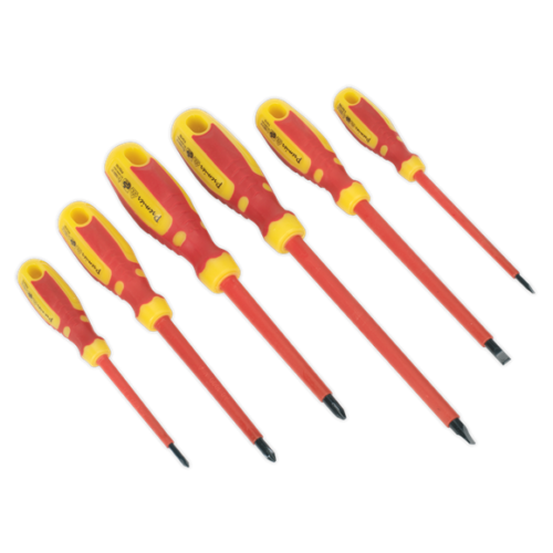 Sealey AK6122 Screwdriver Set 6pc VDE Approved
