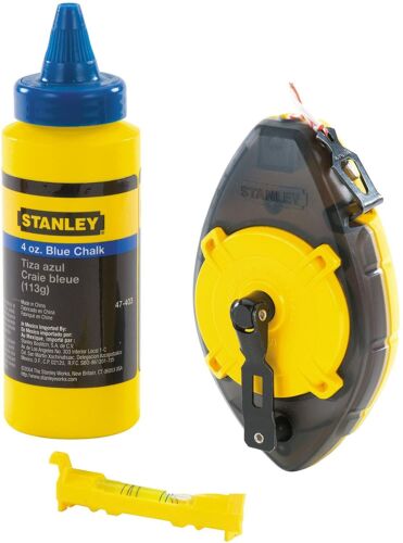 Stanley STA047465 Power Winder Chalk Line & Level