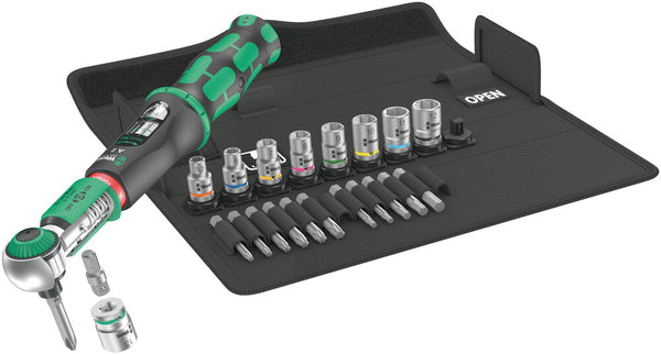 Wera 05075832001 Safe-Torque A 2 Set 1, 1/4" hexagonal, 2-12 Nm, 23 pieces