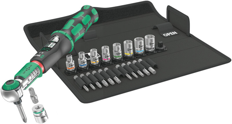 Wera 05075832001 Safe-Torque A 2 Set 1, 1/4" hexagonal, 2-12 Nm, 23 pieces