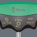 Wera 05005080001 400 Hex Torque-indicator, 4 x 4.0 Nm