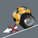 Wera 05008882001 809/1 ESD Stubby Bitholding screwdriver, with retaining ring, 1/4" x 54 mm