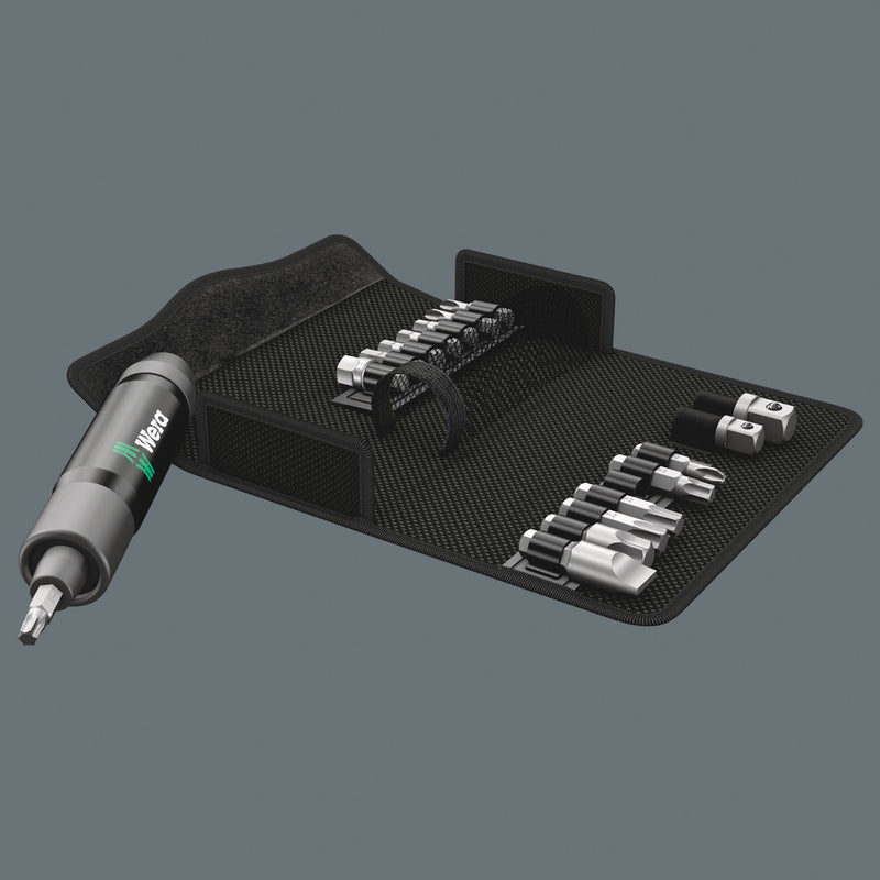 Wera 05072017001 2090/17 Impact driver set, 17 pieces
