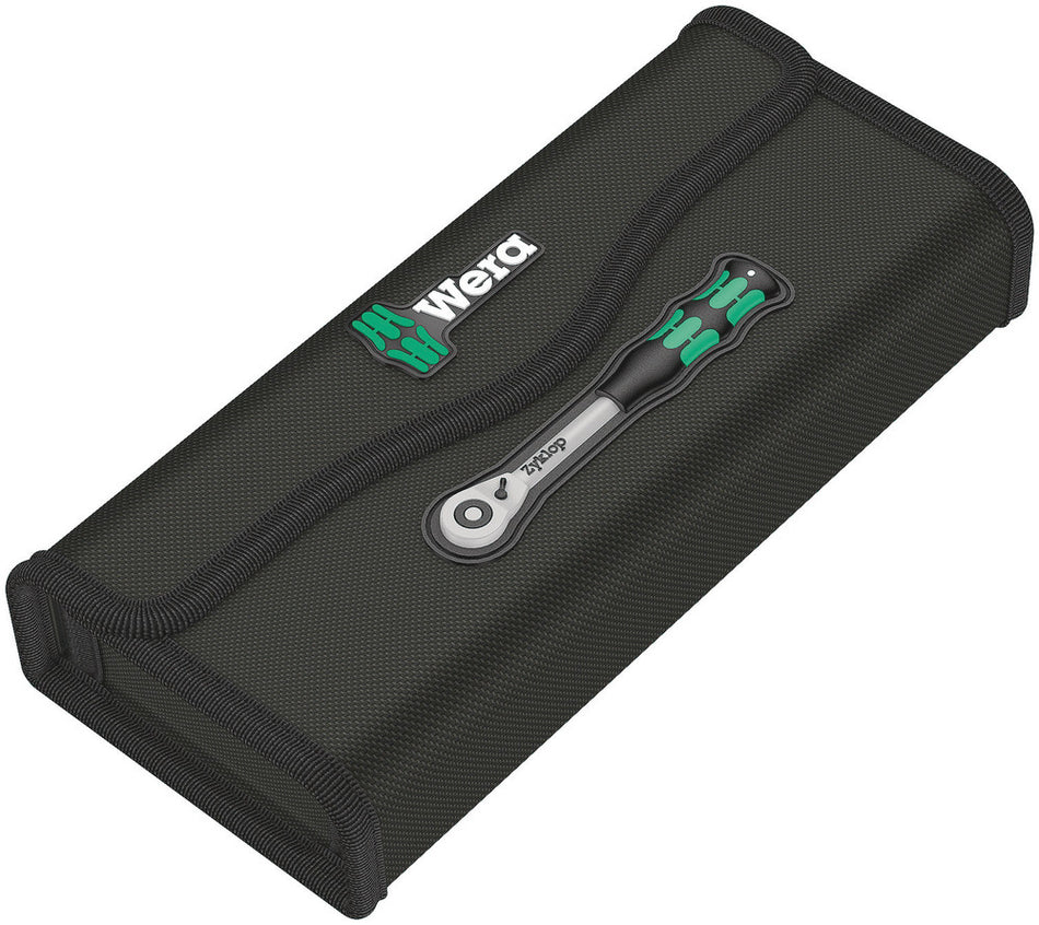 Wera 05004090001 8006 SC 1 Zyklop Hybrid Ratchet Set, 1/2" drive, metric, 13 pieces