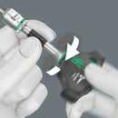 Wera 05023460001 411 A RA T-handle adapter screwdriver with ratchet function, 1/4", 1/4" x 45 mm