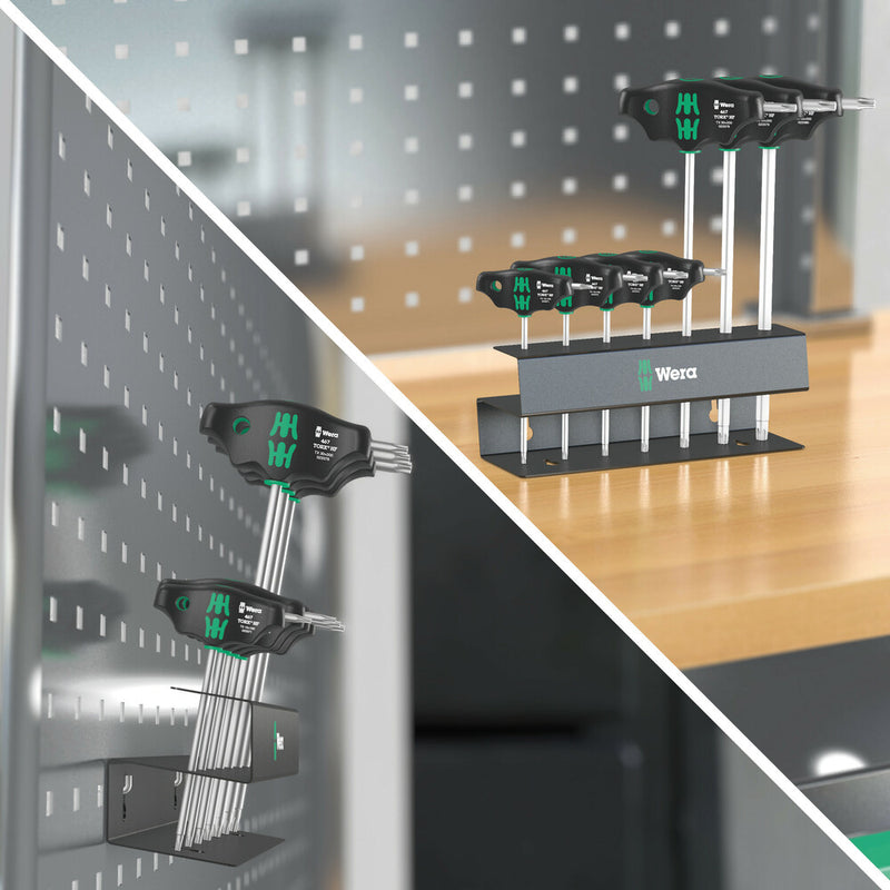 Wera 05023456001 467/7 TORXÃ‚Â® HF Set 2 Screwdriver set T-handle TORXÃ‚Â® screwdrivers with holding function, 7 pieces