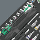 Wera 05150112001 9722 Foam insert 8000 C Zyklop 1/2" ratchet set 1, 31 pieces