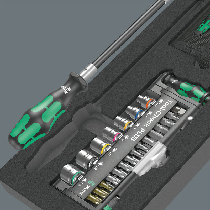 Wera 05150150001 9750 Foam insert Kraftform Kompakt and Tool-Check PLUS set 1, 57 pieces