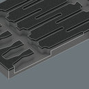 Wera 05137311001 9811 Foam insert VDE screwdriver set 1, empty, 344 x 30 x 392 mm