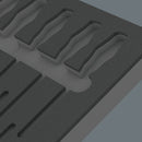 Wera 05137311001 9811 Foam insert VDE screwdriver set 1, empty, 344 x 30 x 392 mm