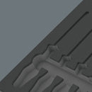 Wera 05137312001 9812 Foam insert TORXÃ‚Â® HF screwdriver set 1, empty, 344 x 30 x 392 mm