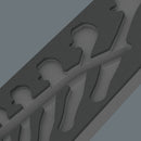 Wera 05137332001 9832 Foam insert 6004 Joker Set 1, empty, 172 x 30 x 392 mm