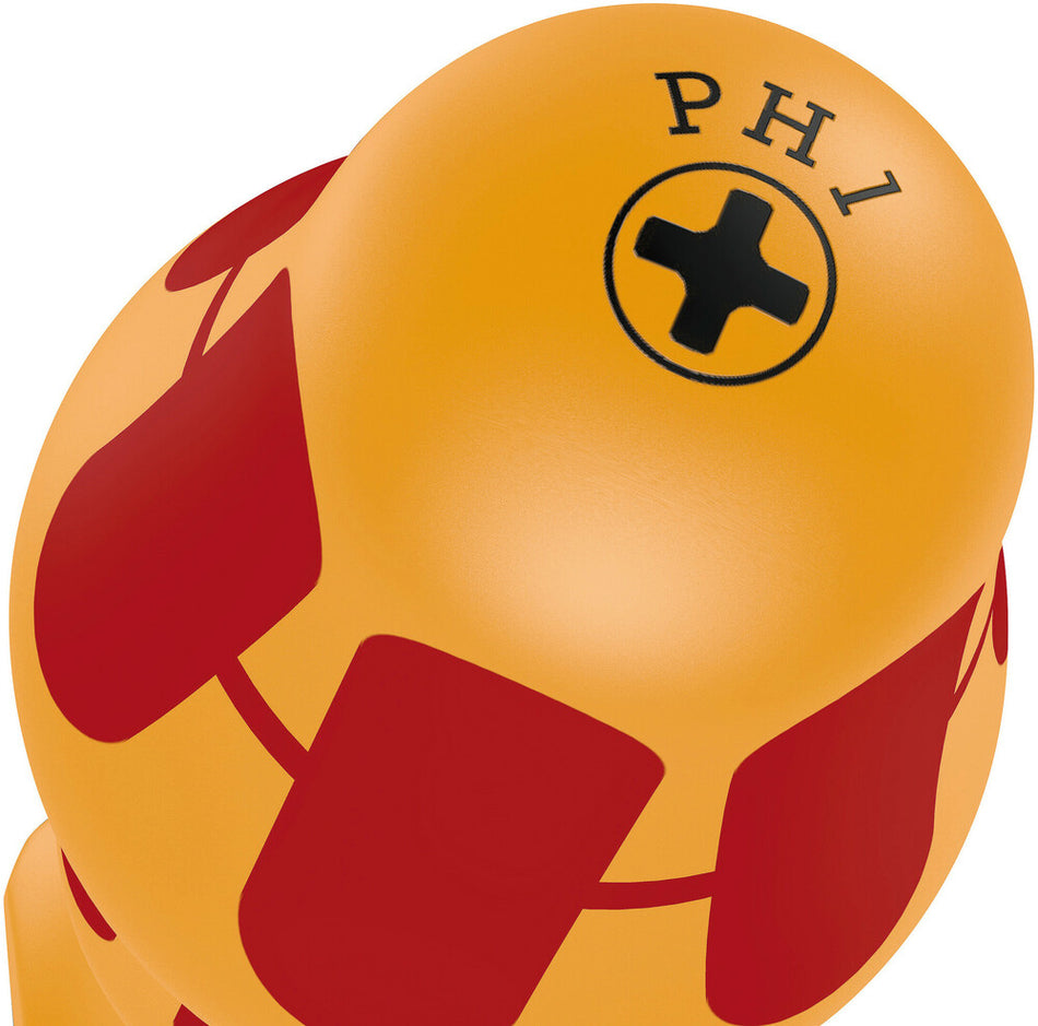 Wera 05051601001 1062 i PH VDE-insulated Kraftform Phillips-head screwdriver, PH 1 x 80 mm