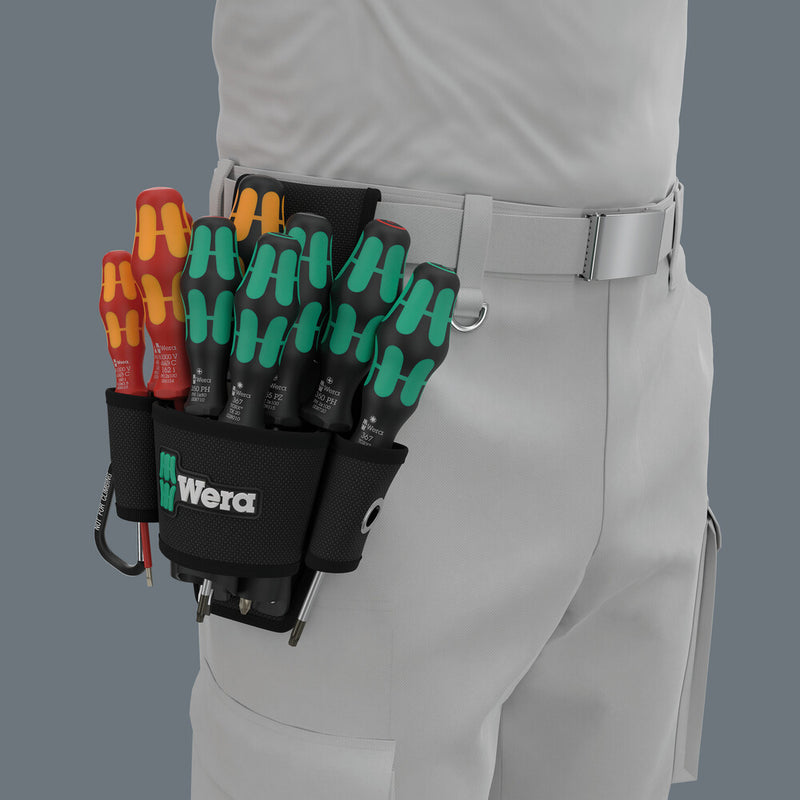 Wera 05136032001 9620 Belt holster Set 1, 10 pieces
