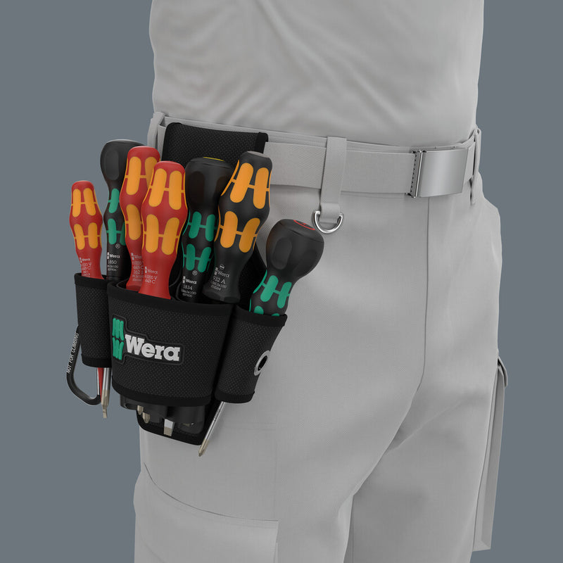 Wera 05136033001 9621 Belt holster Set 2, 8 pieces