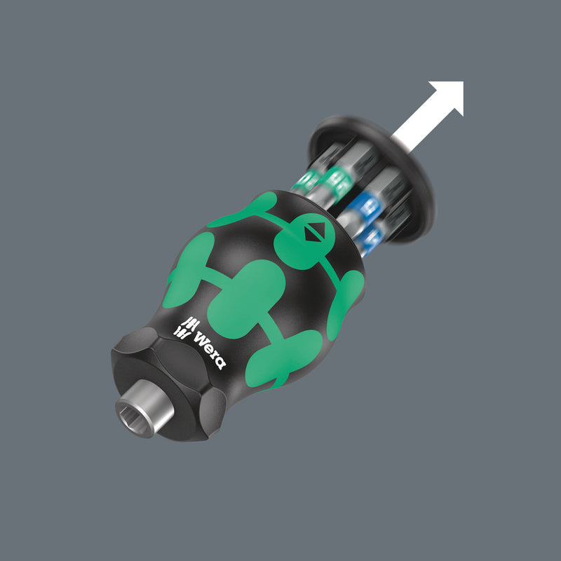 Wera 05008875001 Kraftform Kompakt Stubby magazine 3, 6 pieces