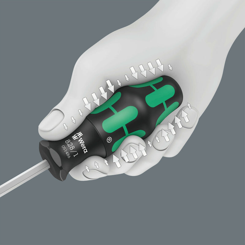 Wera 05051512001 Kraftform Kompakt 27 Imperial Set 1, 7 pieces