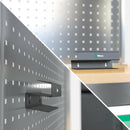 Wera 05136425001 9605 Metal rack for T-handle screwdrivers, 214 x 78 mm