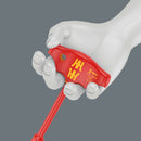 Wera 05005120001 410 i VDE B VDE-insulated T-handle adapter screwdriver for 3/8" sockets, 3/8" x 130 mm