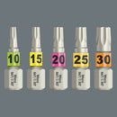 Wera 05057778001 Bit-Box 20 TX HF, TX 25 x 25 mm, 20 pieces