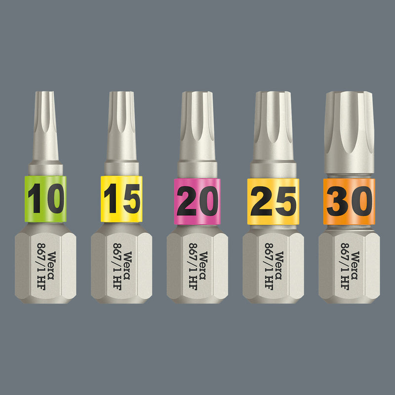 Wera 05066142001 867/1 TORXÃ‚Â® HF Bits with holding function, TX 20 x 25 mm
