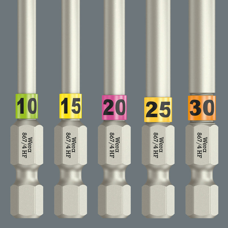 Wera 05060505001 867/4 TORXÃ‚Â® HF Bits with holding function, TX 8 x 50 mm